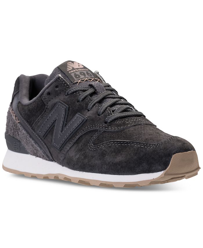 New Balance Women's 696 Suede Casual Sneakers from Finish Line - Macy's