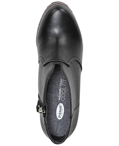 dr scholl's booties wide width