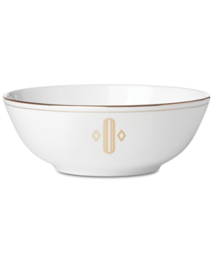 Lenox Federal Gold Monogram Place Setting Bowl Block Letters