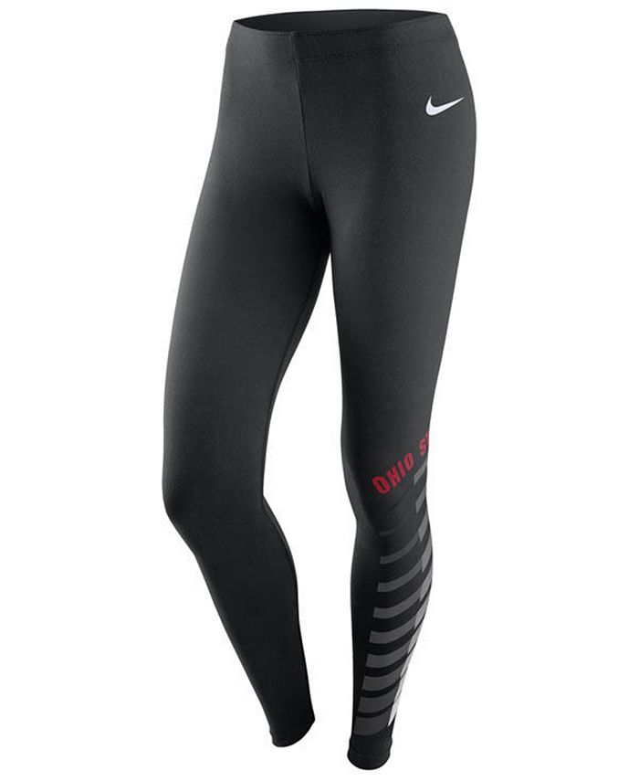 Nike Women's Ohio State Buckeyes Leg-A-See Leggings - Macy's