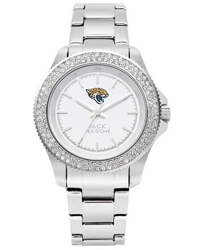 Jack Mason Women's Jacksonville Jaguars Glitz Sport Bracelet Watch