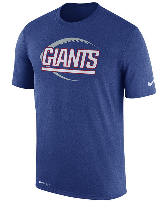 Nike Men's New York Giants Legend Icon T-Shirt - Macy's
