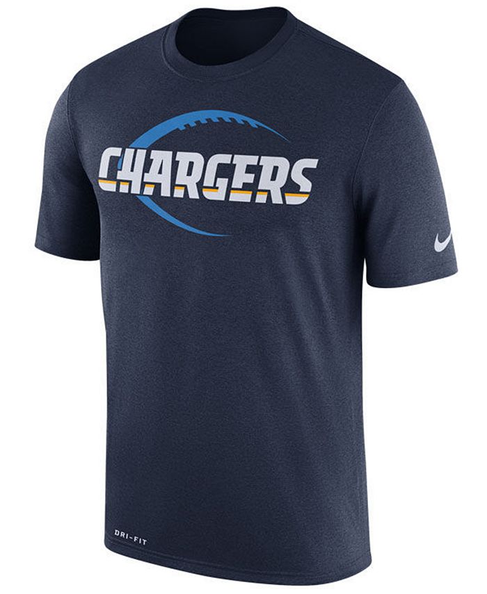 Nike Men's Los Angeles Chargers Legend Icon T-Shirt - Macy's