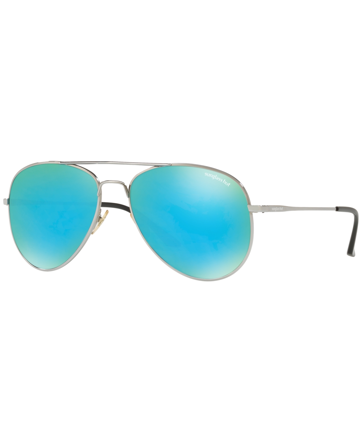 Sunglasses, HU1001 59 - GUNMETAL/GREY MIRROR