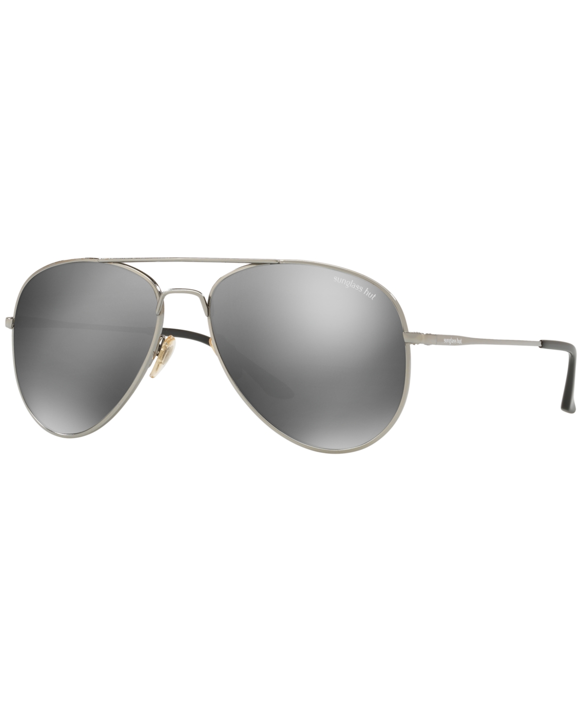 Sunglass Hut Collection Sunglasses, Hu1001 59 In Gunmetal,grey Mirror