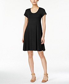 Short-Sleeve A-Line Dress, Created for Macy's