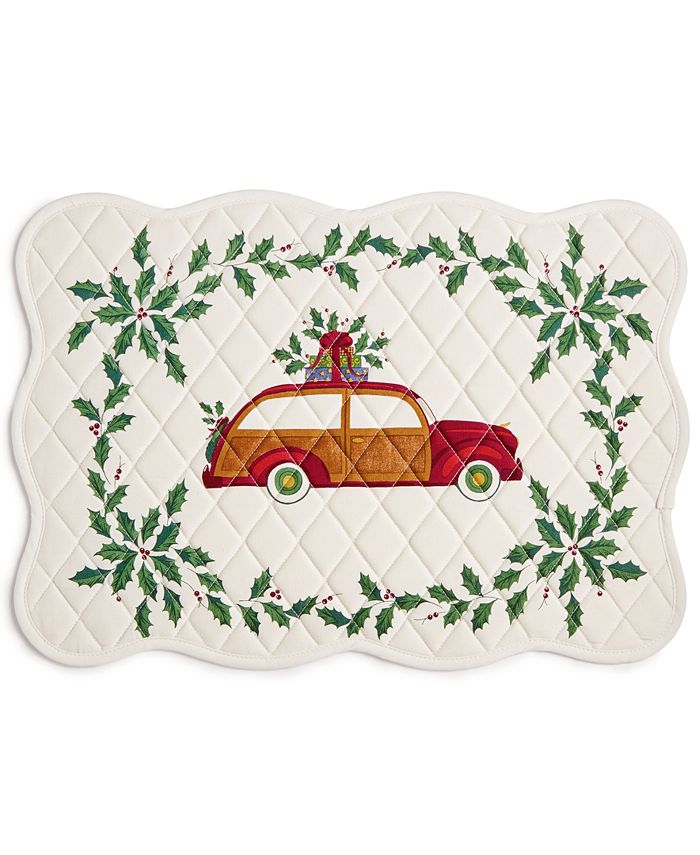Lenox CLOSEOUT! Holiday Gifts Placemat Macy's