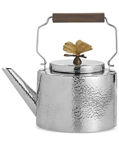 Viking Stainless Steel 2.6-Qt. Copper Tea Kettle with Copper