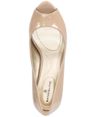 Women's Rainaa Platform Stiletto Peep Toe Pumps