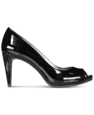 Women's Rainaa Platform Stiletto Peep Toe Pumps