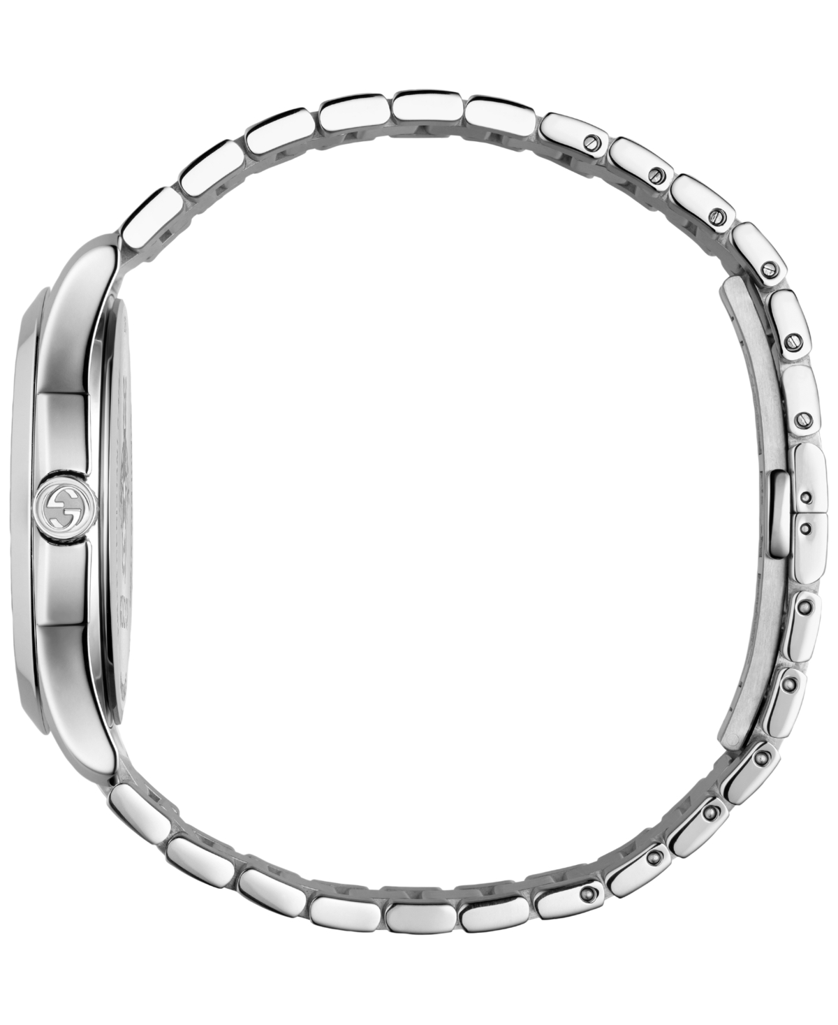 Shop Gucci Unisex Swiss G-timeless Stainless Steel Bracelet Watch 38mm In Silver