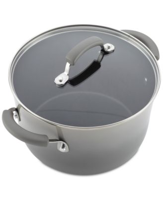 Classic Brights Hard Enamel Aluminum Nonstick Cookware Set, 14-Piece