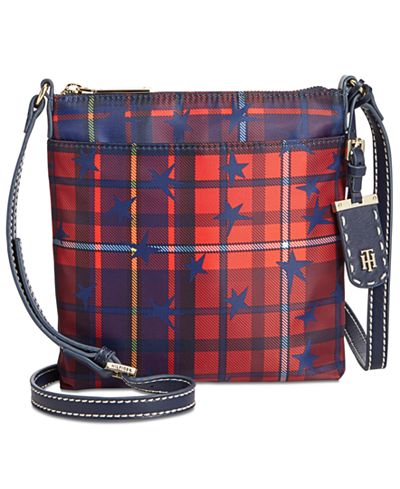 Tommy Hilfiger Julia Star Plaid Mini Crossbody