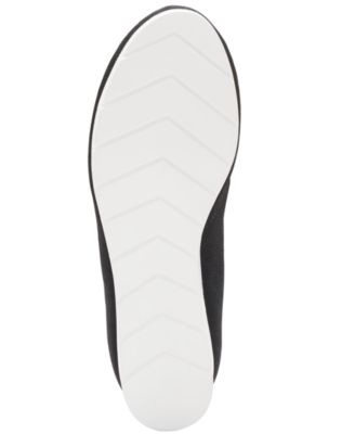 angie slip on low wedge sneaker