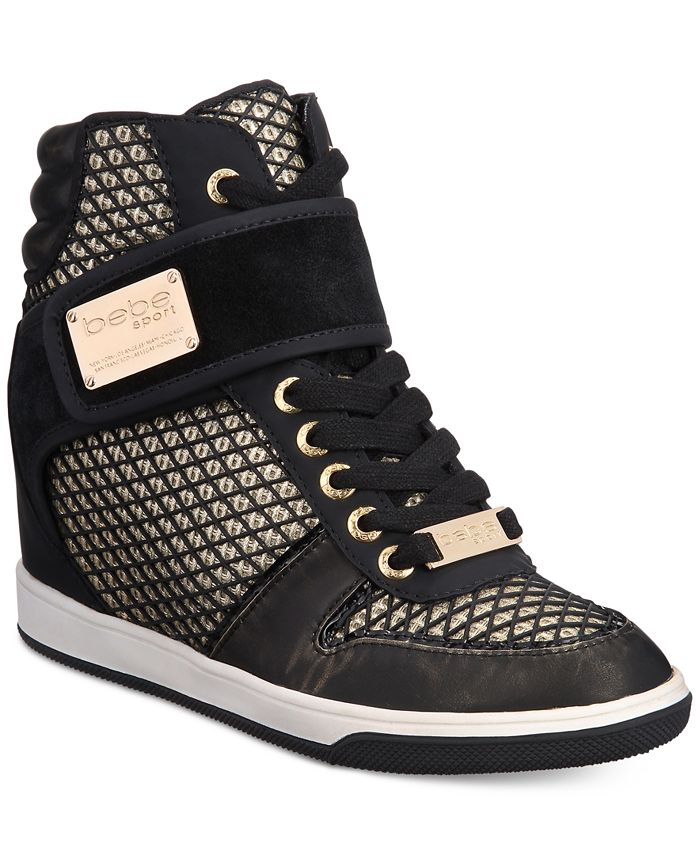 bebe Calisto High-Top Sneakers - Macy's