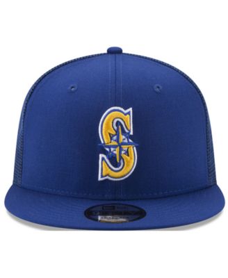 New Era Seattle Mariners On Field Mesh 9FIFTY Snapback Cap