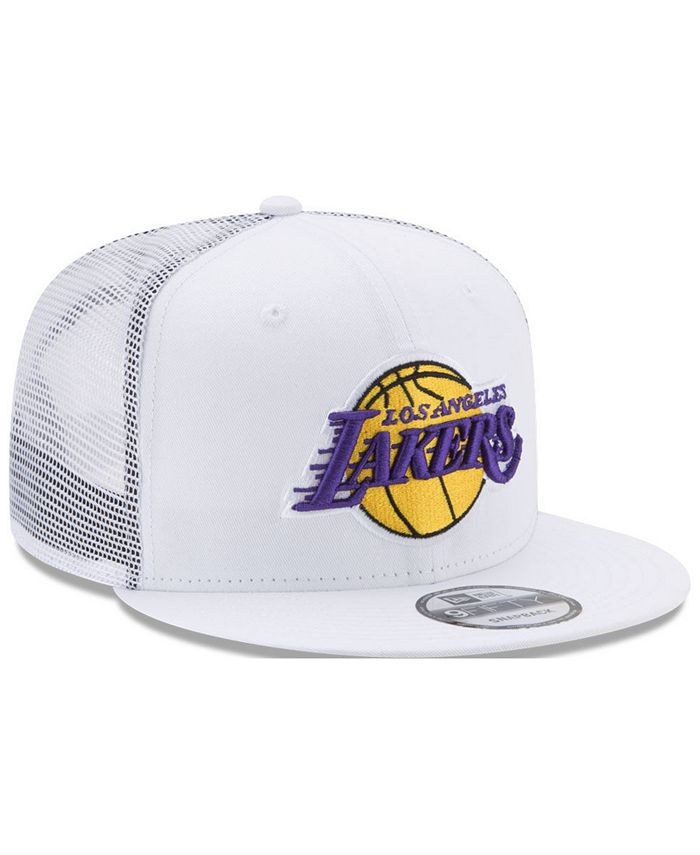 New Era Los Angeles Lakers Summer Time Mesh 9FIFTY Snapback Cap - Macy's