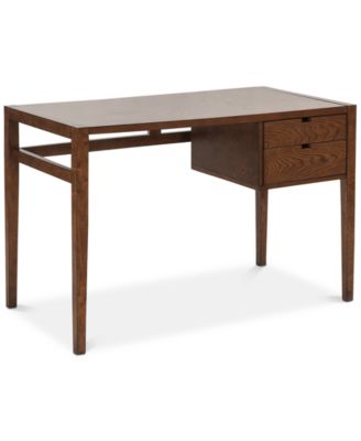 Furniture Scandi 2-Drawer Desk, Quick Ship