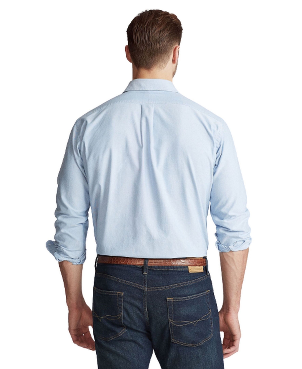 Polo Ralph Lauren Men's Big & Tall Classic Fit Long-Sleeve Oxford Shirt