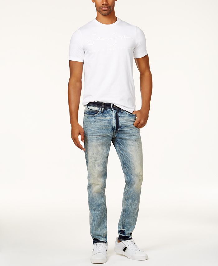 Sean John Men's Mercer Slim-Straight Stretch Jeans, Created for Macy's ...