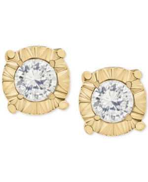 image of Diamond Stud Earrings in 10k Gold, White Gold or Rose Gold (1/4 ct. t.w.)