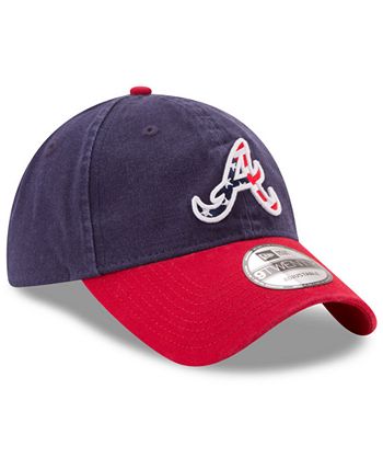 New Era Atlanta Braves Stars & Stripes 9TWENTY Strapback Cap - Macy's