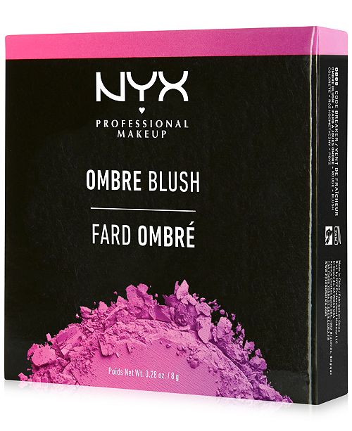 NYX Professional Makeup Ombré Blush & Reviews Makeup Beauty Macy's
