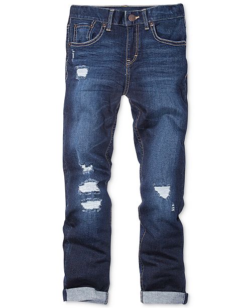 Levi's Distressed Girlfriend Jeans, Big Girls (7-16) & Reviews - Jeans ...