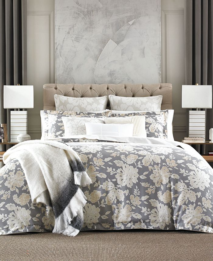 Tommy Hilfiger Broadmoor Floral Bedding Collection & Reviews - Designer Bedding Bed & Bath - Macy's