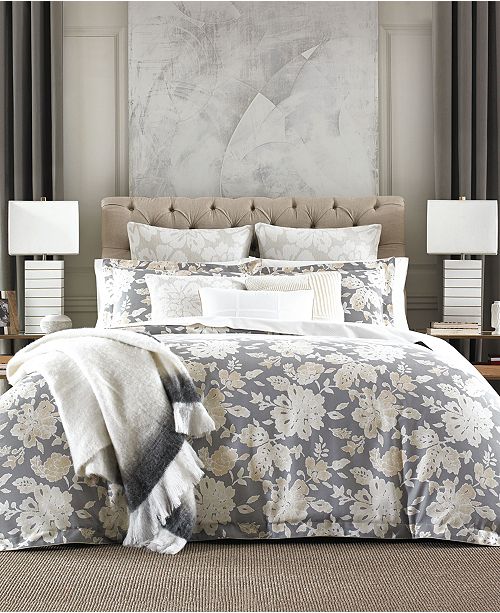 Tommy Hilfiger Broadmoor Cotton Reversible Floral Twin Duvet Cover