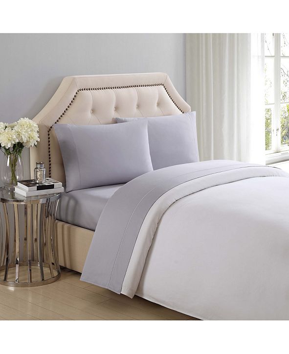 Charisma CLOSEOUT! Classic Cotton Sateen 310 Thread Count 4Pc. Solid
