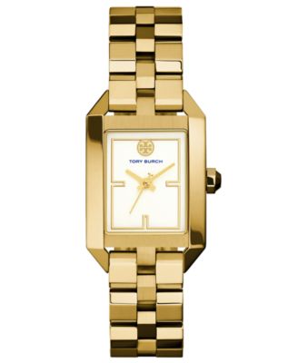 Tory Burch - Women's Dalloway Gold-Tone Stainless Steel Bracelet Watch 23x37mm