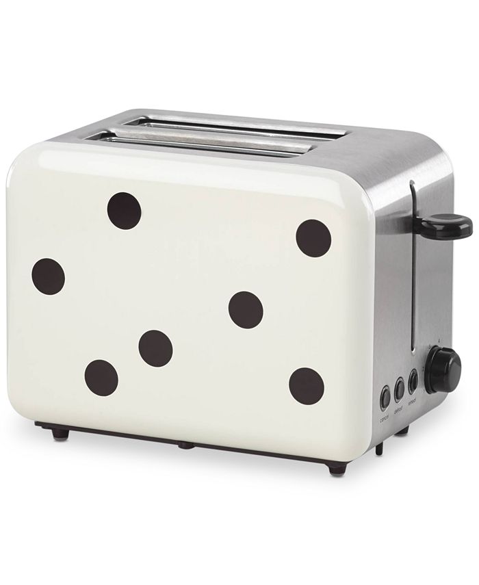 Kate Spade new york All In Good Taste Deco Dot Toaster & Reviews - Kitchen  Gadgets - Kitchen - Macy's