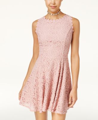 pink dresses for juniors