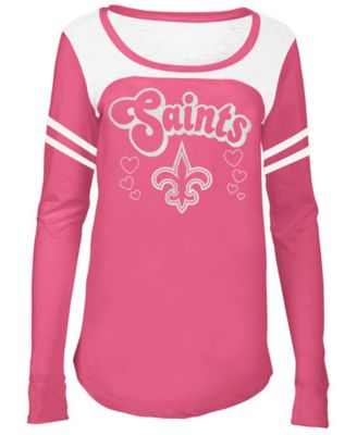 pink saints shirt