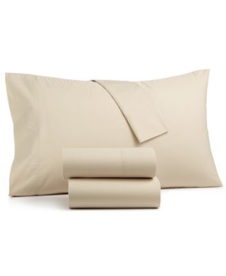 Charter Club - Brushed Cotton 300-Thread Count 4-Pc. Solid California King Sheet Set