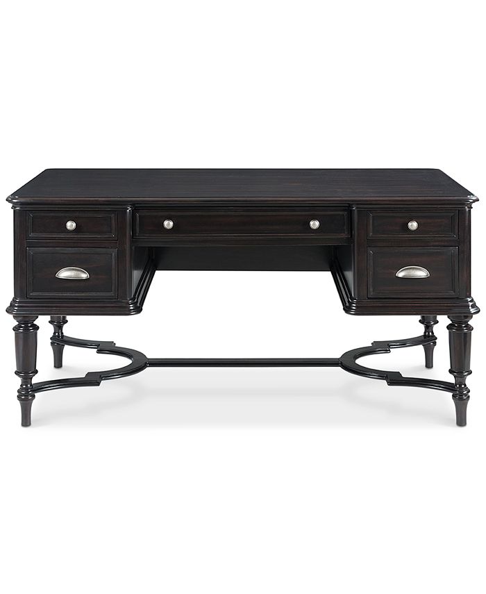 Furniture Clinton Hill Ebony Home Office Writing Desk Macy's