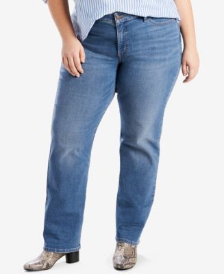 plus straight jeans leg relaxed levi classic