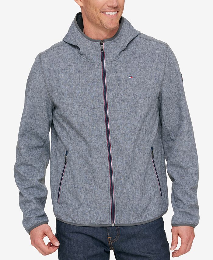 Tommy Hilfiger Men's Hooded Soft Shell Jacket Macy's