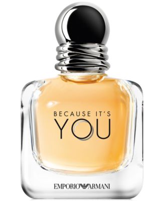 【新品】EMPORIO ARMANI BECAUSE IT'S YOU 香水 Emporio Armani Because It's You Eau de Parfum Spray, 1.7-oz. - Macy's