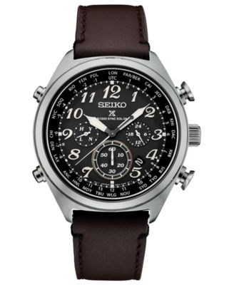 seiko prospex leather strap