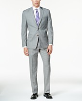 Classic Fit Mens Suits: Blue, Black, Gray - Macy's