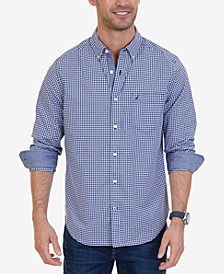 Men's Classic-Fit Gingham Check Shirt 