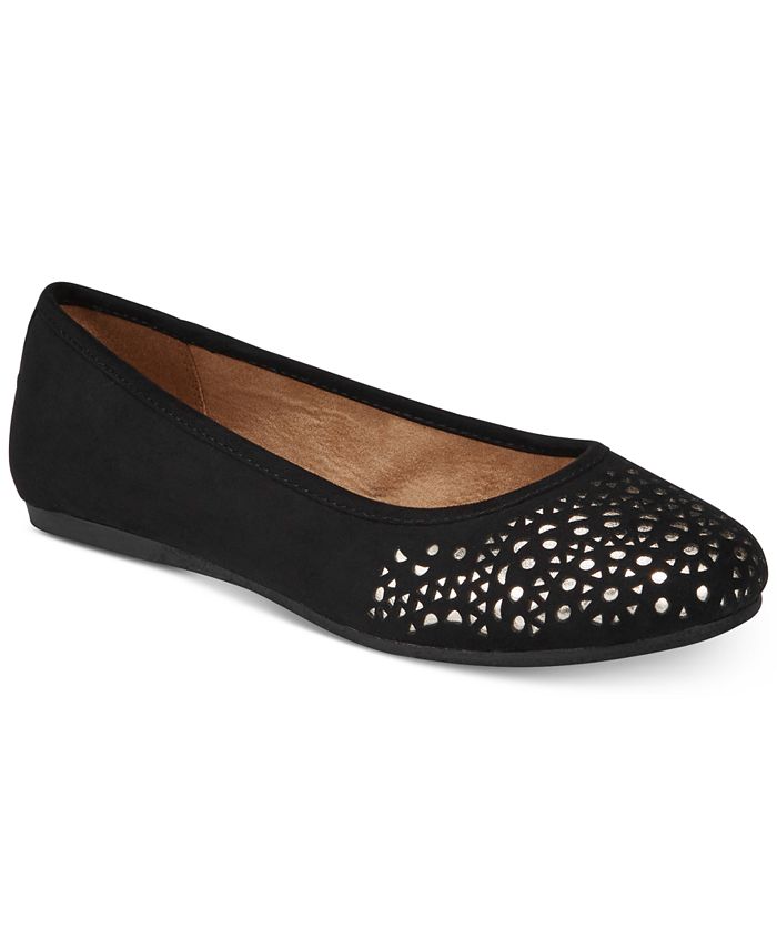 Style & Co Averlay Perforated Flats, Created for Macy's & Reviews ...