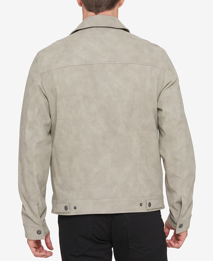 Levi's Men's Faux Suede Trucker Jacket Macy's