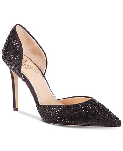 badgley mischka pointed toe shoes