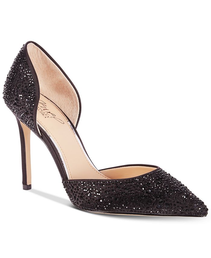 Jewel Badgley Mischka Alexandra Embelished Pointed Toe Evening