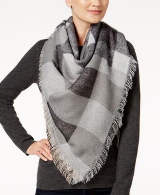 Steve Madden - Plaid Variety Blanket Wrap & Scarf in One