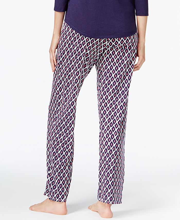 Nautica Printed Knit Pajama Pants - Macy's