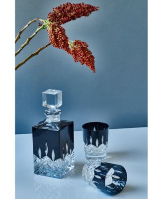 Lismore Black Double Old Fashion Set of 2